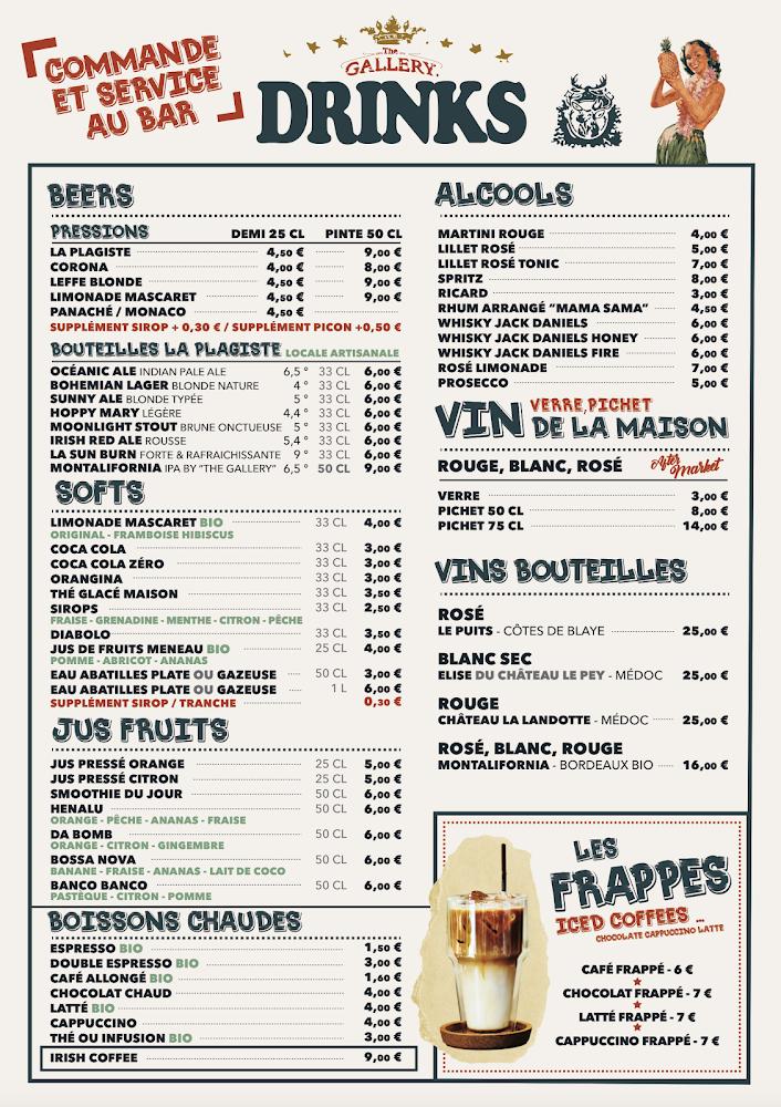 The Gallery - Menu Image 1